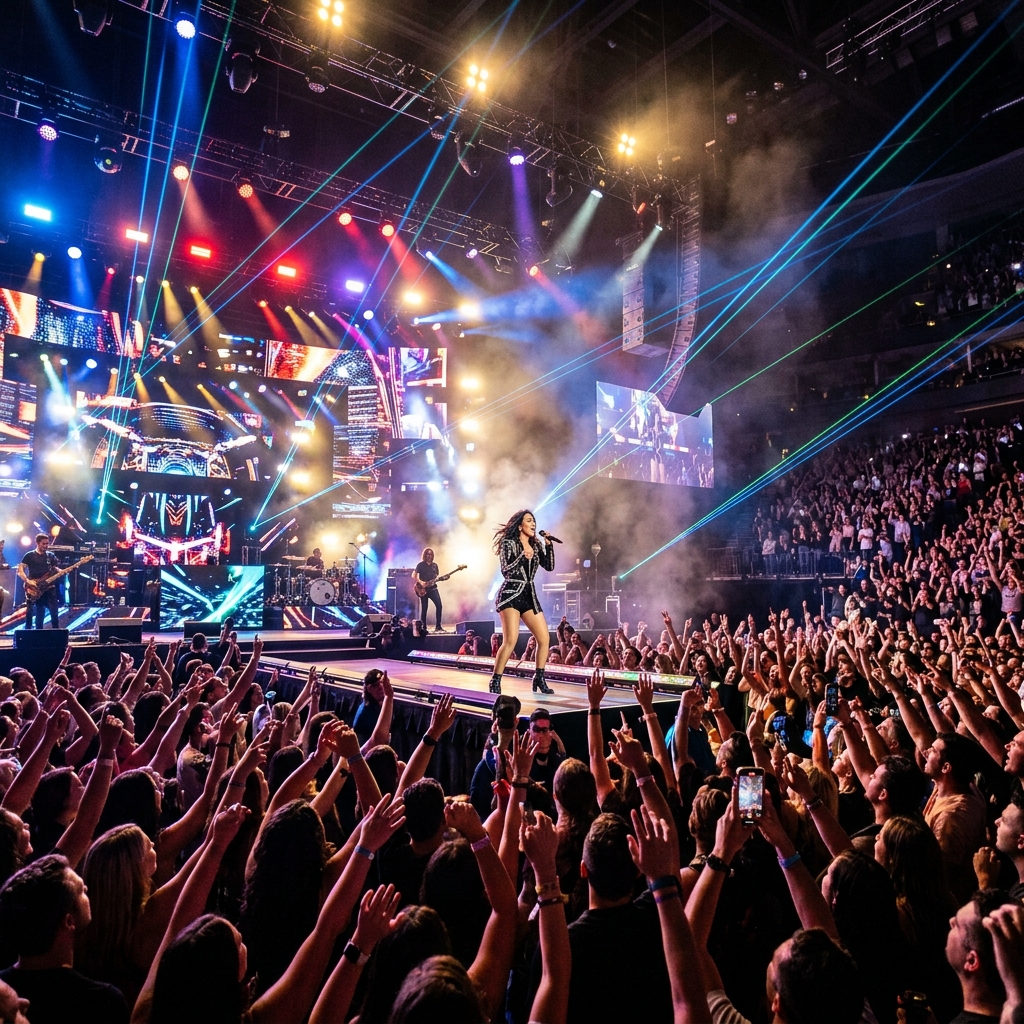 Vibrant Music Concert